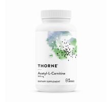 Ацетил L-Карнитин, Thorne Research, Acetyl-L-Carnitine, 60 капсул