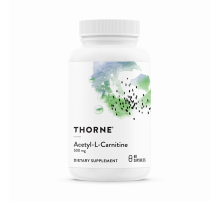 Ацетил L-Карнитин, Thorne Research, Acetyl-L-Carnitine, 60 капсул