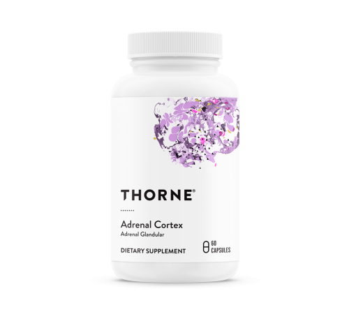 Кора Надпочечников, Adrenal Cortex, Thorne, 60 капсул