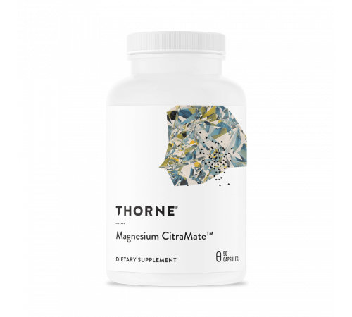 Thorne Research, Magnesium CitraMate, 90 капсул