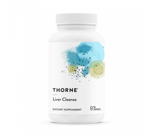 Thorne Research, Liver Cleanse, 60 капсул