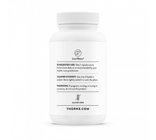 Thorne Research, Liver Cleanse, 60 капсул