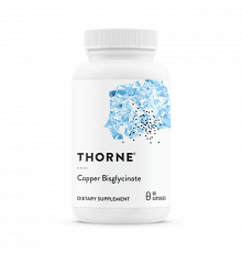 Thorne Research, Copper Bisglycinate, 60 капсул