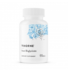 Thorne Research, Iron Bisglycinate, 60 капсул