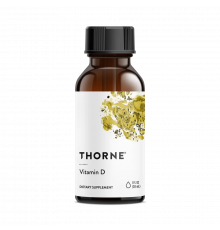 Thorne Research, Vitamin D, 30 мл