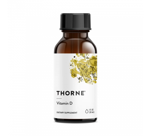 Thorne Research, Vitamin D, 30 мл