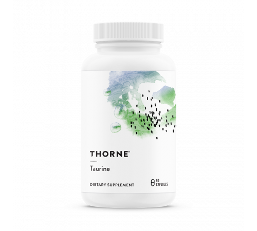 Thorne Research, Taurine 500 мг, 90 капсул